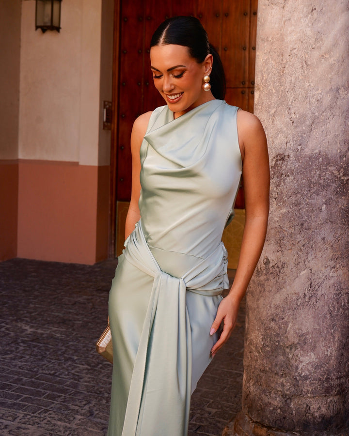 Vestido Banús Verde Menta