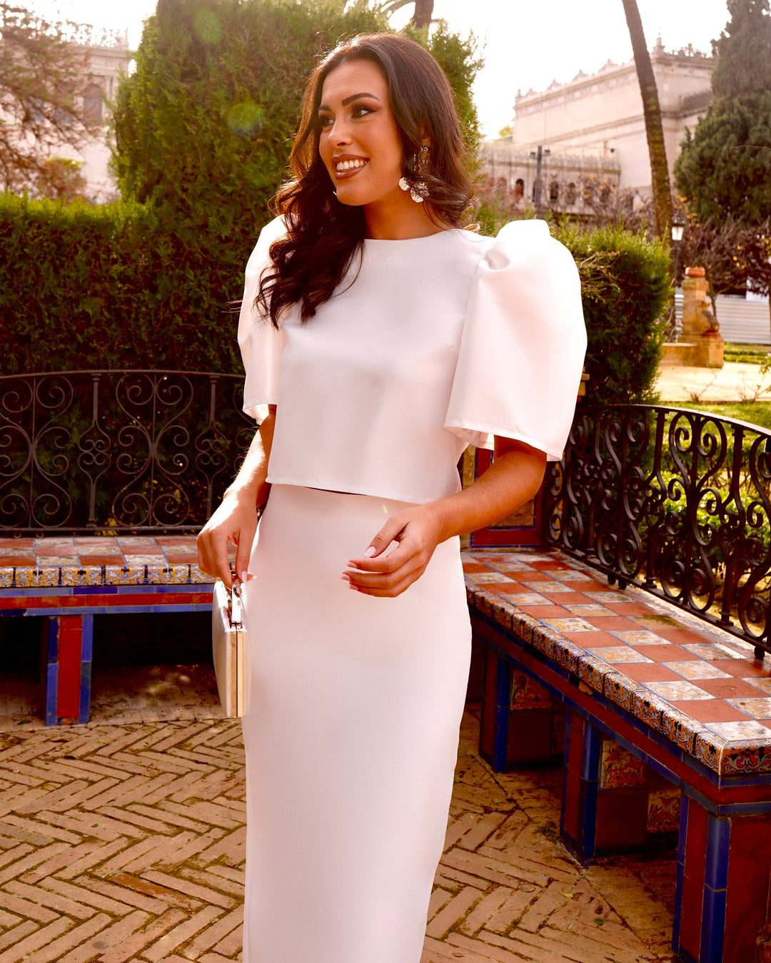 Conjunto Rocío blanco