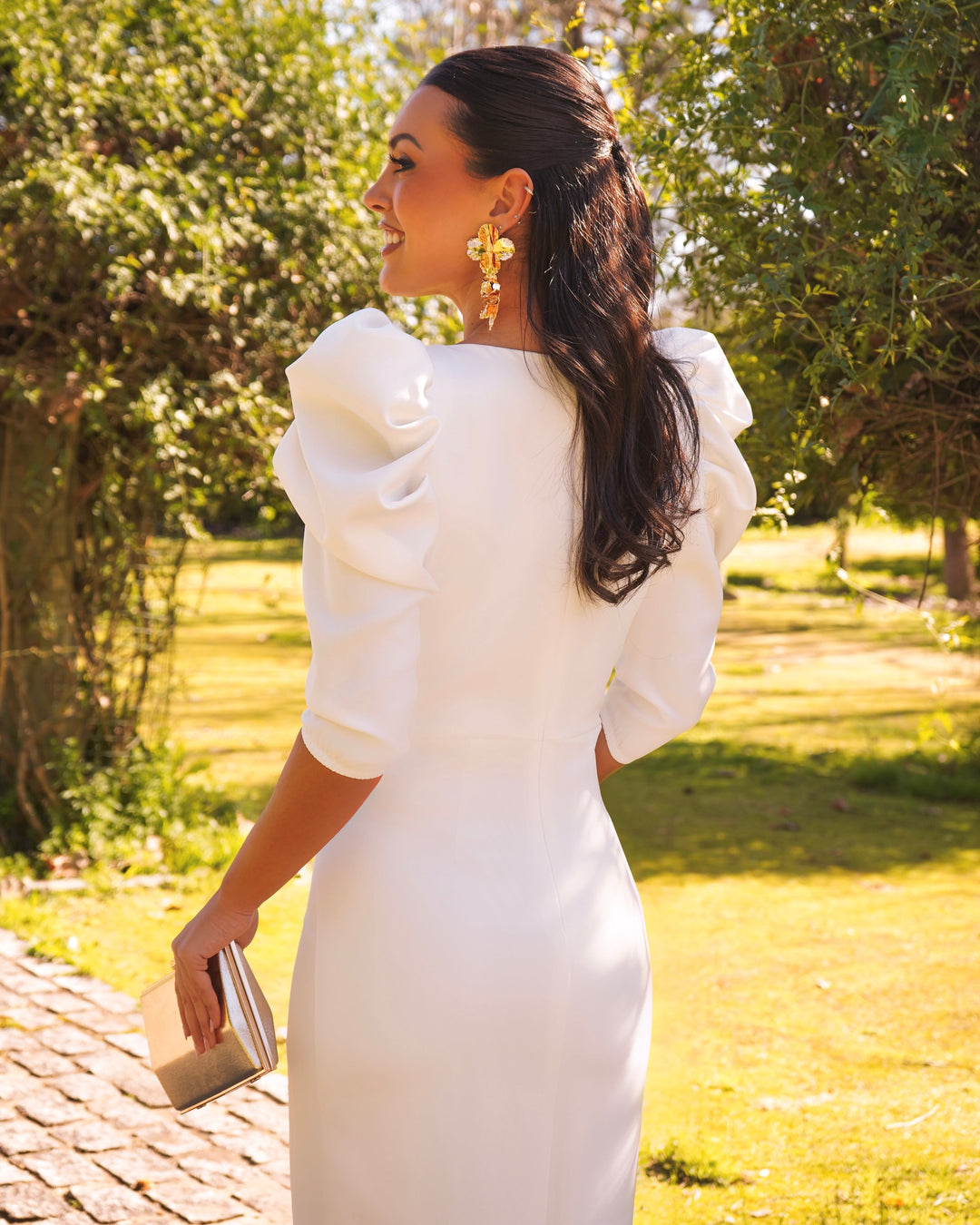 Vestido Málaga Blanco